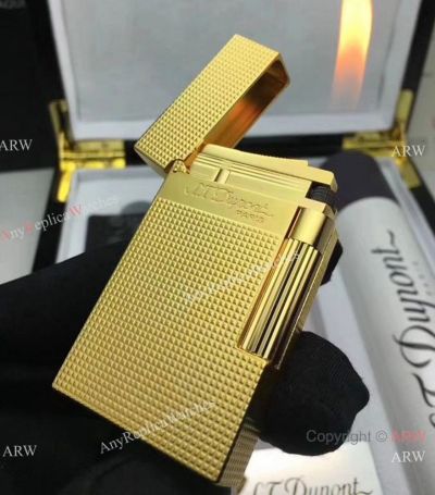 Replica AAA S.T.Dupont Gold Lighter for Men Gifts